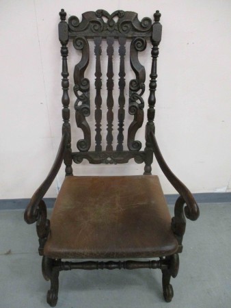 6694 - Kreslo barokni styl 1850  -  3 300 kc 